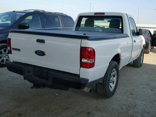 1FTKR1AD9APA01937 - 2010 FORD RANGER WHITE photo 4