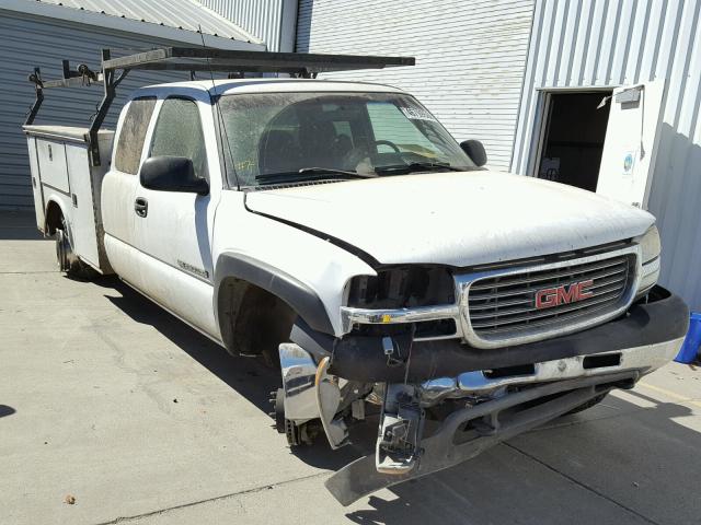 1GTHC29U61E337675 - 2001 GMC SIERRA C25 WHITE photo 1