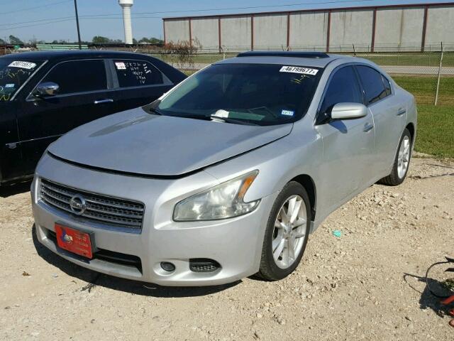 1N4AA5AP9BC858147 - 2011 NISSAN MAXIMA S SILVER photo 2