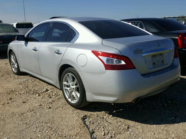 1N4AA5AP9BC858147 - 2011 NISSAN MAXIMA S SILVER photo 3