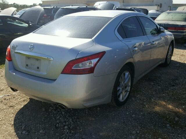 1N4AA5AP9BC858147 - 2011 NISSAN MAXIMA S SILVER photo 4