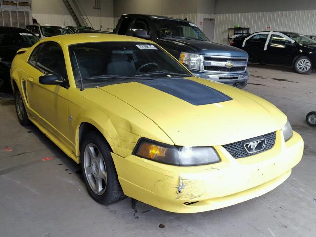 1FAFP40463F405920 - 2003 FORD MUSTANG YELLOW photo 1