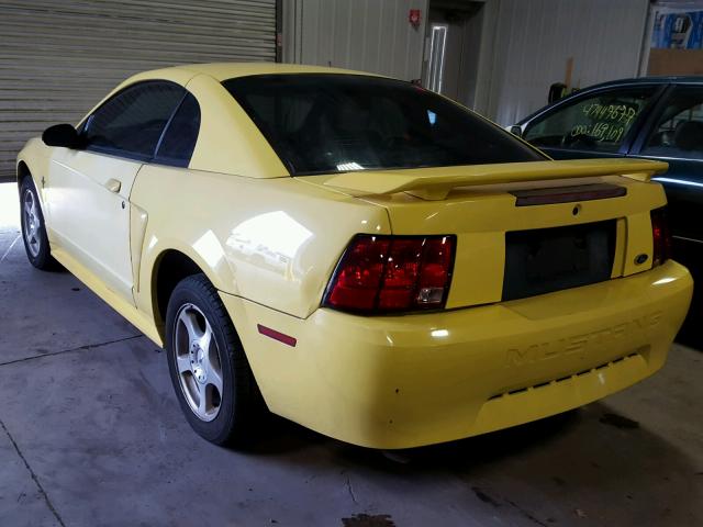 1FAFP40463F405920 - 2003 FORD MUSTANG YELLOW photo 4