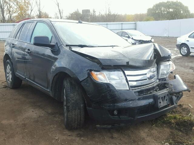 2FMDK48C78BA21130 - 2008 FORD EDGE SEL BLACK photo 1