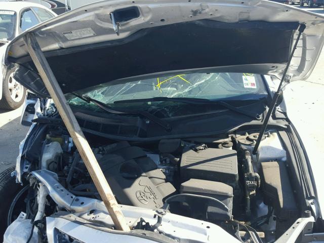 4T1BF3EK9BU134810 - 2011 TOYOTA CAMRY BASE SILVER photo 7