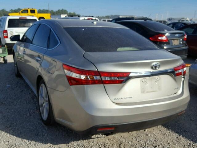 4T1BK1EB2DU036401 - 2013 TOYOTA AVALON BAS BEIGE photo 3