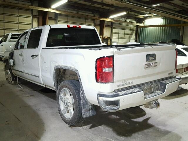 1GT12ZE89FF564110 - 2015 GMC SIERRA K25 WHITE photo 3