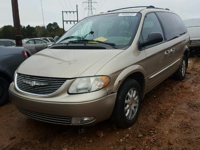 2C4GP54L72R571876 - 2002 CHRYSLER TOWN & COU 棕色 照片 2