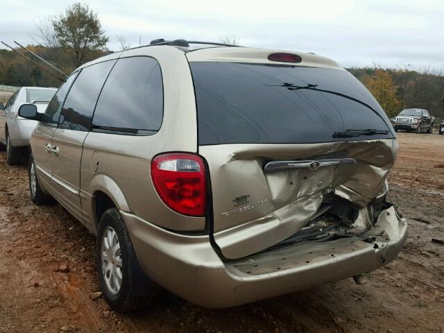 2C4GP54L72R571876 - 2002 CHRYSLER TOWN & COU 棕色 照片 3