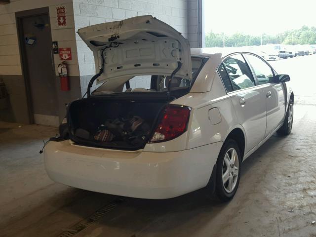 1G8AJ55F76Z200125 - 2006 SATURN ION LEVEL WHITE photo 4
