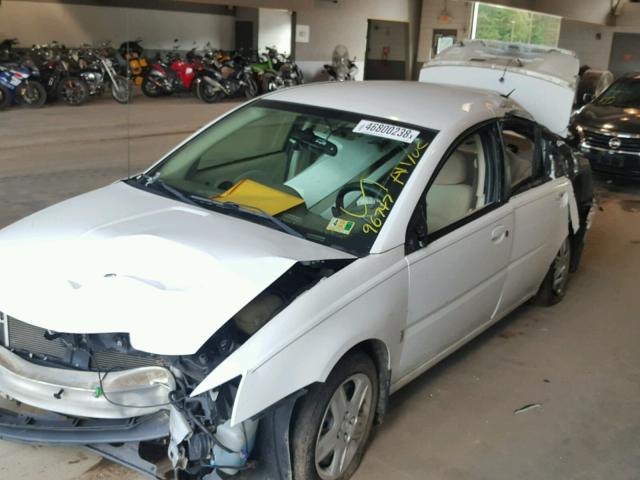 1G8AJ55F76Z200125 - 2006 SATURN ION LEVEL WHITE photo 9