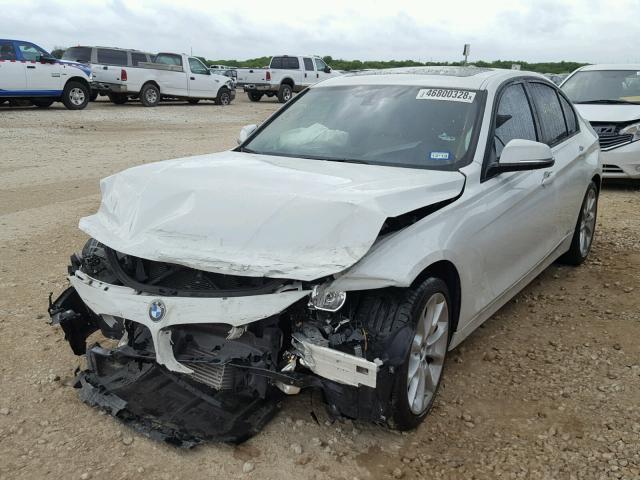 WBA3B1G55ENS79404 - 2014 BMW 320 I WHITE photo 2