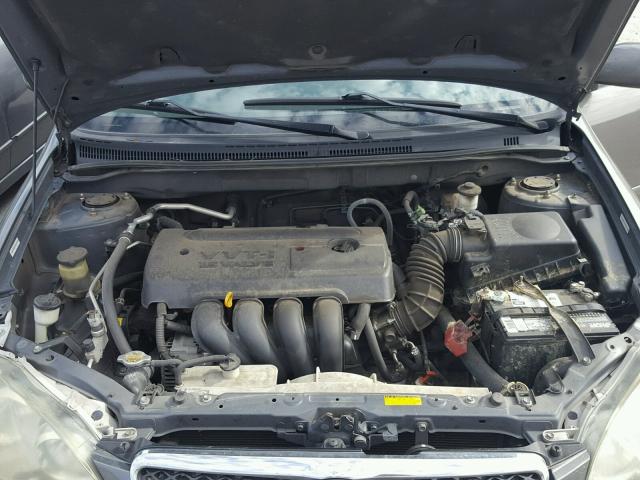 1NXBR32E65Z494448 - 2005 TOYOTA COROLLA CE GRAY photo 7