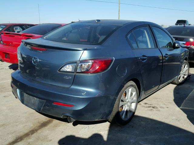 JM1BL1S64A1143701 - 2010 MAZDA 3 S BLUE photo 4