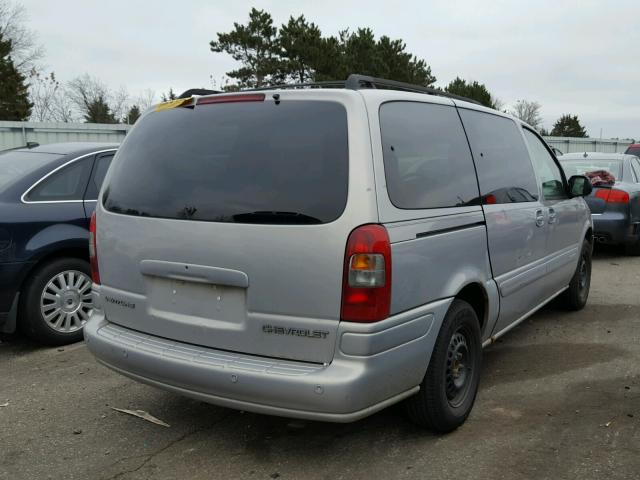 1GNDX13E21D284565 - 2001 CHEVROLET VENTURE LU SILVER photo 4