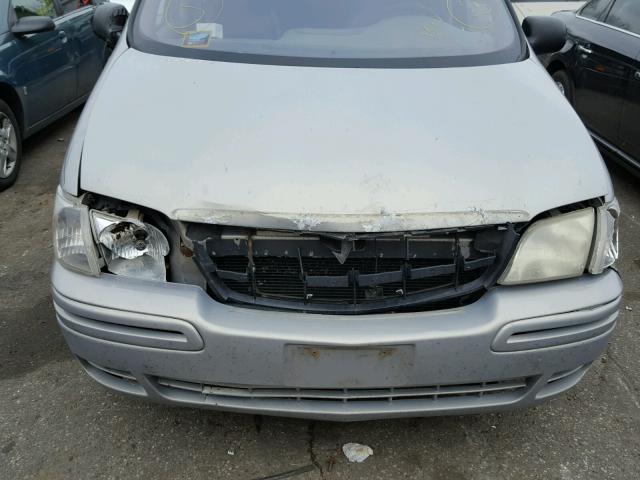 1GNDX13E21D284565 - 2001 CHEVROLET VENTURE LU SILVER photo 9