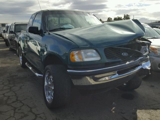 1FTZX0729WKB59607 - 1998 FORD F150 GREEN photo 1