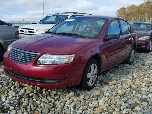 1G8AJ55F87Z170893 - 2007 SATURN ION LEVEL RED photo 2