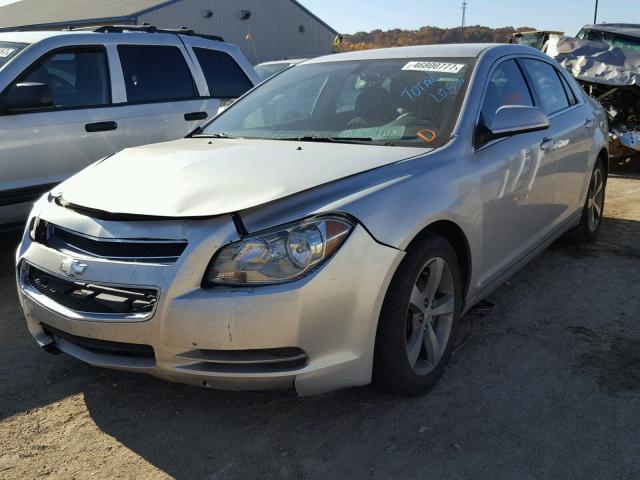1G1ZC5E1XBF211826 - 2011 CHEVROLET MALIBU 1LT 银色 照片 2