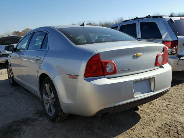 1G1ZC5E1XBF211826 - 2011 CHEVROLET MALIBU 1LT SILVER photo 3