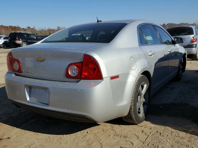 1G1ZC5E1XBF211826 - 2011 CHEVROLET MALIBU 1LT SILVER photo 4