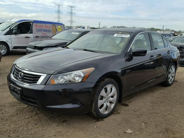 1HGCP2F82AA064457 - 2010 HONDA ACCORD EXL BLACK photo 2