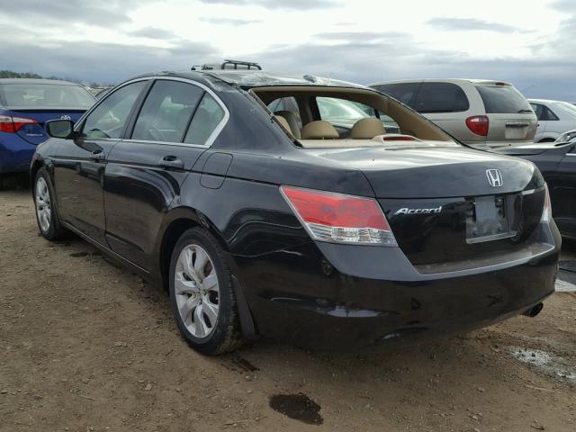 1HGCP2F82AA064457 - 2010 HONDA ACCORD EXL BLACK photo 3