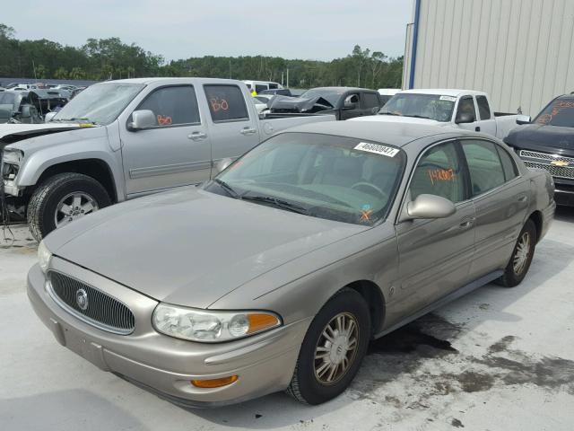 1G4HR54K02U212731 - 2002 BUICK LESABRE GOLD photo 2