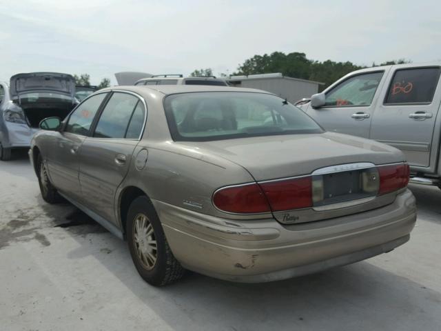 1G4HR54K02U212731 - 2002 BUICK LESABRE GOLD photo 3