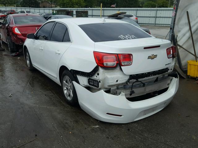 1G11C5SA2DF257056 - 2013 CHEVROLET MALIBU 1LT WHITE photo 3