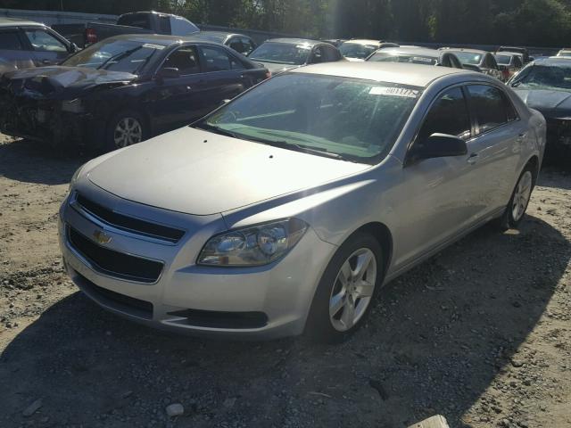 1G1ZA5E09CF232813 - 2012 CHEVROLET MALIBU LS SILVER photo 2