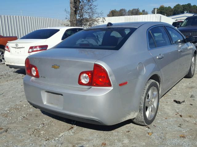 1G1ZA5E09CF232813 - 2012 CHEVROLET MALIBU LS SILVER photo 4