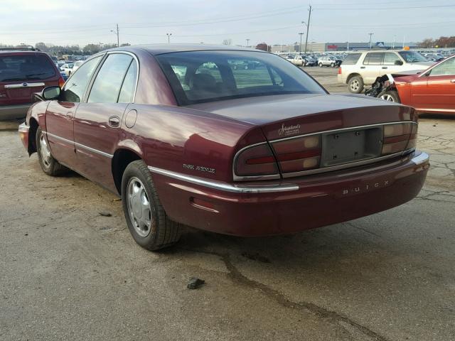 1G4CW52K0Y4217717 - 2000 BUICK PARK AVENU BURGUNDY photo 3