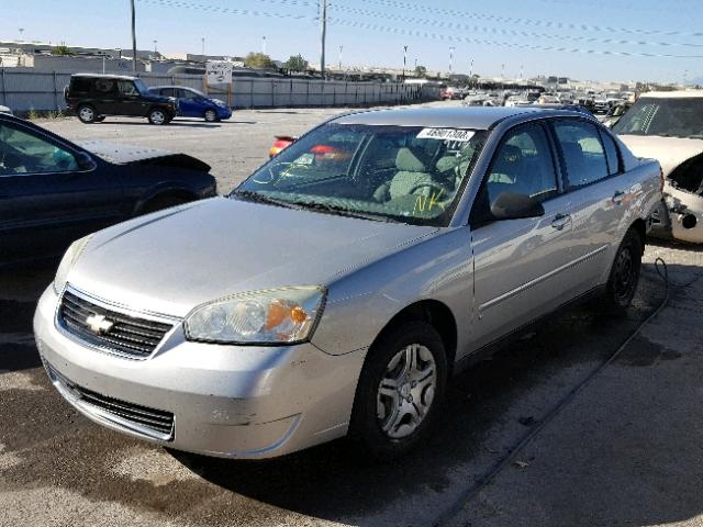 1G1ZS58F47F263390 - 2007 CHEVROLET MALIBU LS ვერცხლისფერი ფოტო 2