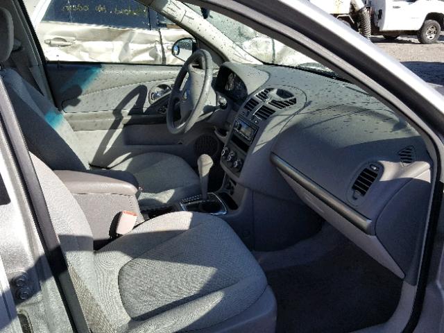 1G1ZS58F47F263390 - 2007 CHEVROLET MALIBU LS ვერცხლისფერი ფოტო 5