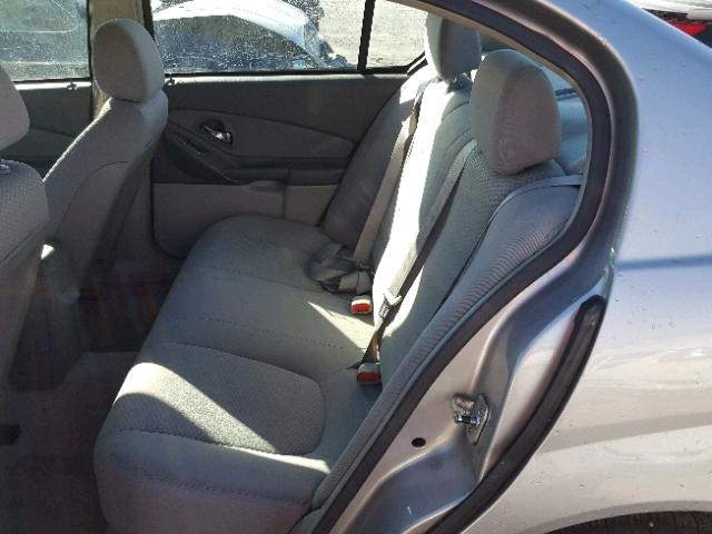 1G1ZS58F47F263390 - 2007 CHEVROLET MALIBU LS ვერცხლისფერი ფოტო 6