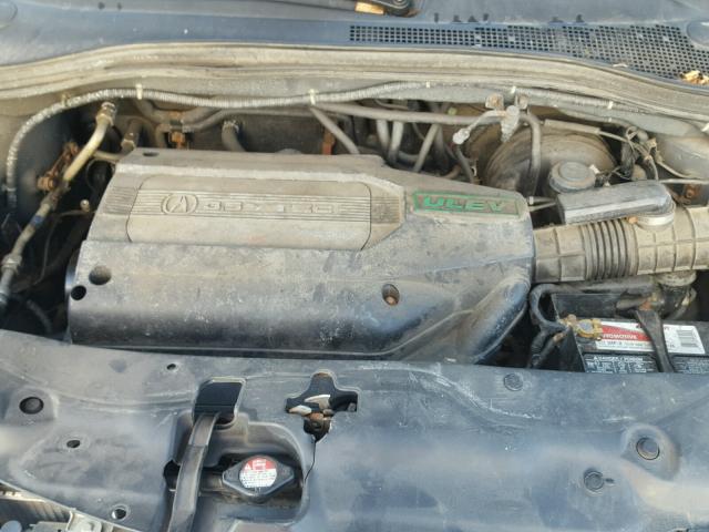 2HNYD18481H528204 - 2001 ACURA MDX BLUE photo 7