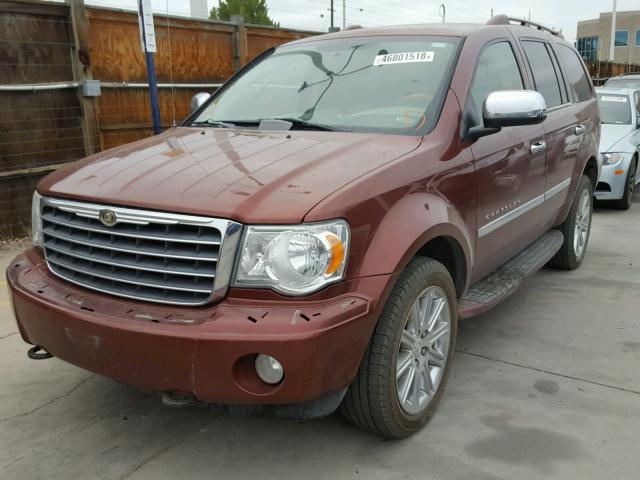 1A8HW58278F147504 - 2008 CHRYSLER ASPEN LIMI BROWN photo 2