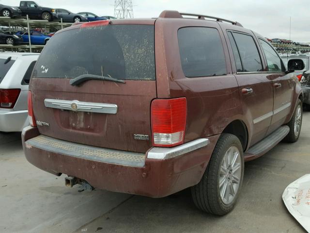 1A8HW58278F147504 - 2008 CHRYSLER ASPEN LIMI BROWN photo 4