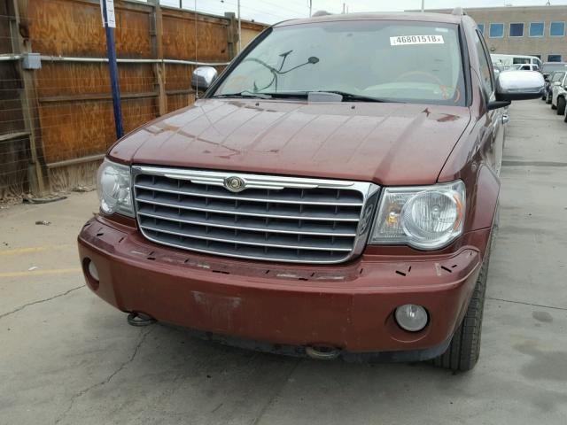 1A8HW58278F147504 - 2008 CHRYSLER ASPEN LIMI BROWN photo 9