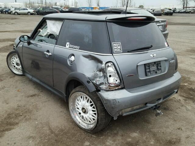 WMWRE33585TL12006 - 2005 MINI COOPER S GRAY photo 3