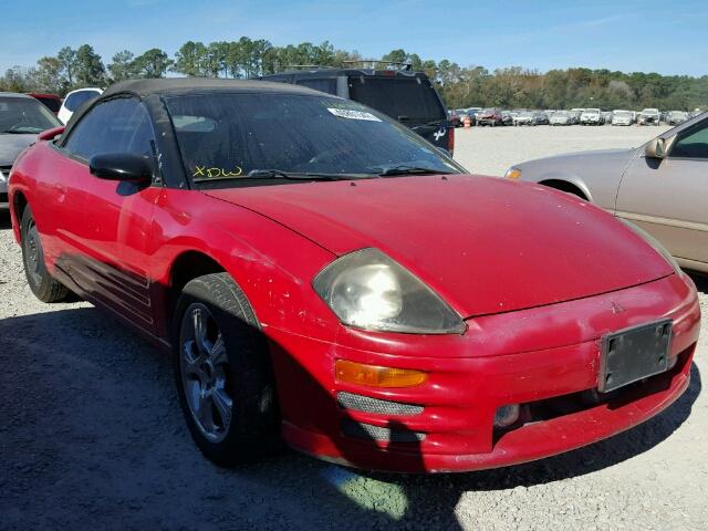 4A3AE35GX1E002174 - 2001 MITSUBISHI ECLIPSE SP RED photo 1