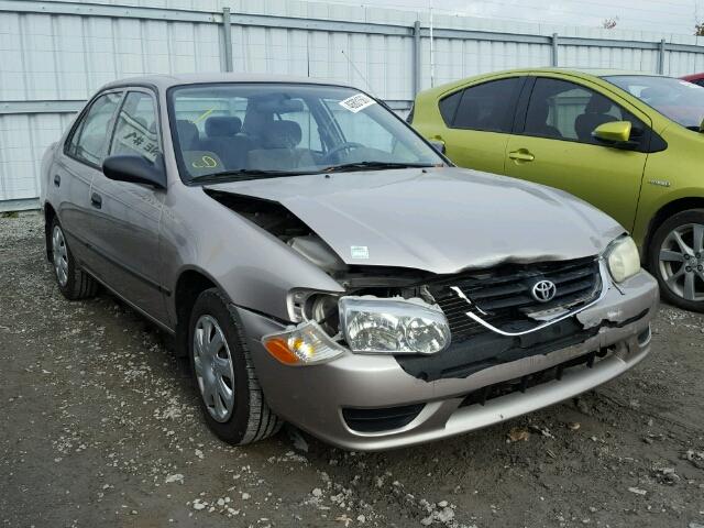 2T1BR12E32C877426 - 2002 TOYOTA COROLLA CE BEIGE photo 1