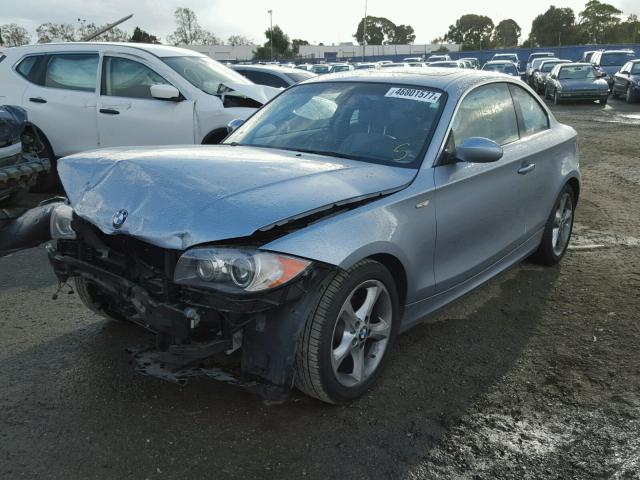 WBAUP93599VF48636 - 2009 BMW 128 BLUE photo 2