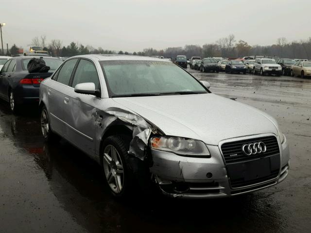 WAUDF78E16A157027 - 2006 AUDI A4 2.0T QU SILVER photo 1