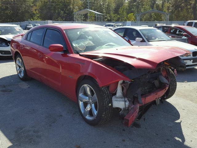 2C3CDXCT0DH555679 - 2013 DODGE CHARGER R/ RED photo 1