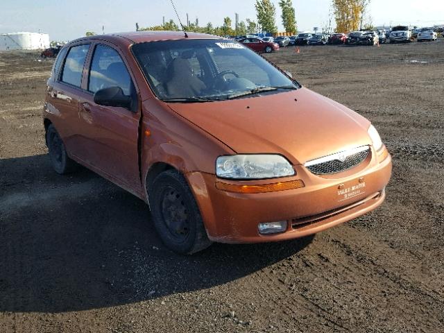 KL5TM62675B371311 - 2005 SUZUKI SWIFT S ORANGE photo 1