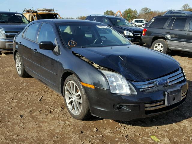 3FAHP07Z79R192975 - 2009 FORD FUSION SE BLACK photo 1