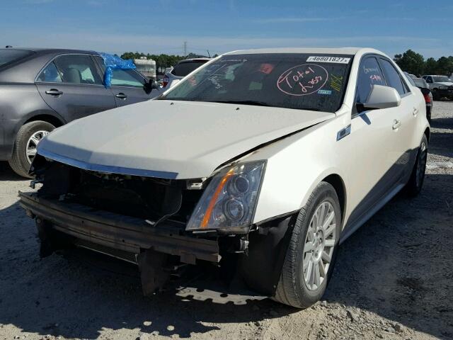 1G6DA5E59C0135968 - 2012 CADILLAC CTS WHITE photo 2