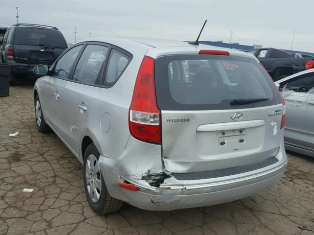 KMHDB8AE7CU128927 - 2012 HYUNDAI ELANTRA TO SILVER photo 3